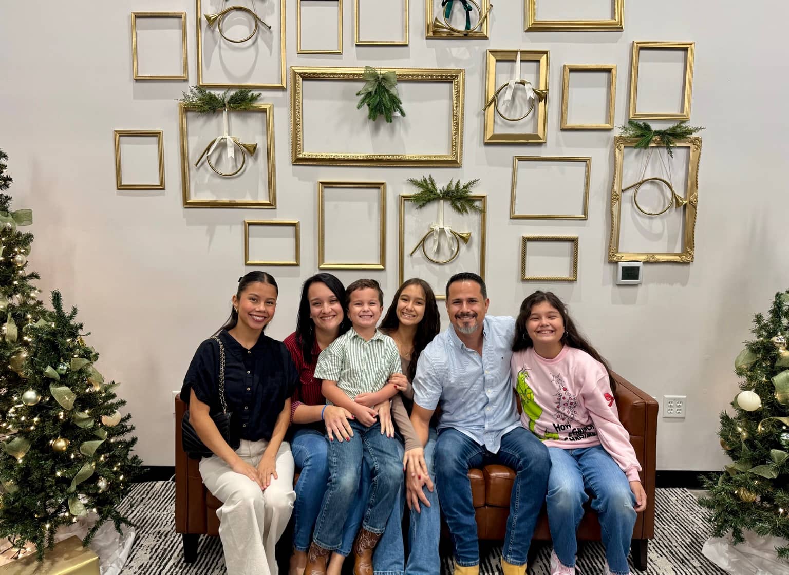 Pastor Diego with his family